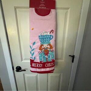 Ashland Festive Pink Tree Skirt With Nutcracker Design 48 Inches